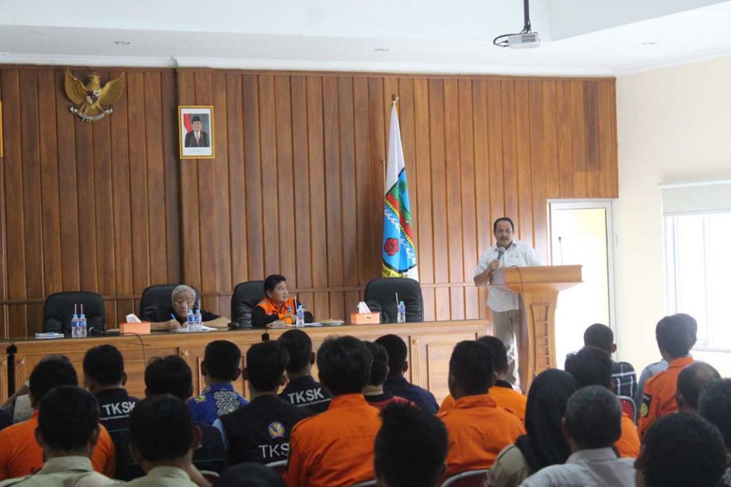 Bupati Pangandaran Rapat Teknis Tanggap Darurat Gempa