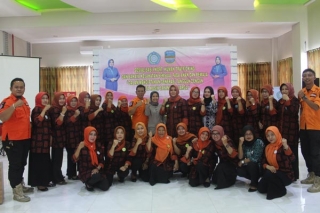 Foto Bersama Ibu-Ibu PKK Kabupaten Pangandaran