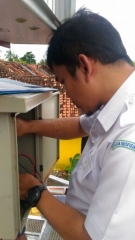 Pengecekan Box Panel BMKG