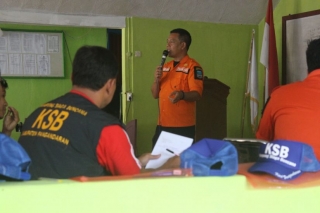 Manager Pusdalops berbagi ilmu