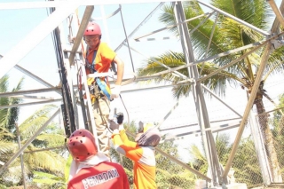 persiapan peralatan pemasangan repeater