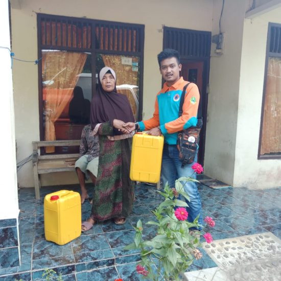 Suplai Air Bersih Oleh DPKPB Kabupaten Pangandaran