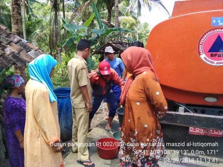 Pendistribusian Air Bersih di Kecamatan Sidamulih