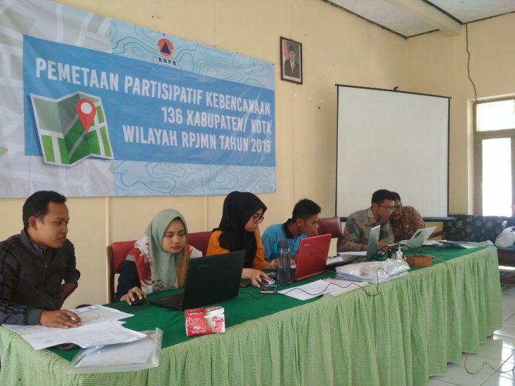 Pemetaan Partisipatif Kebencanaan 136 Kabupaten/Kota Wilayah RPJMN Tahun 2019