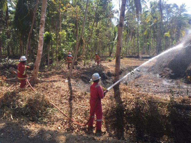 Kebakaran di Cibenda 