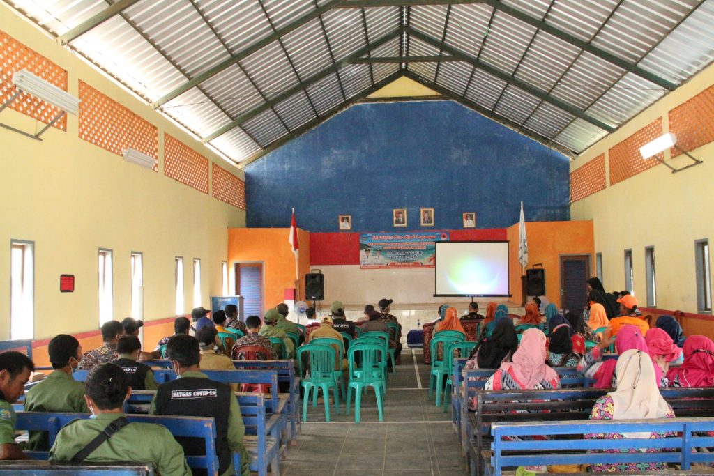 Kegiatan sosialisasi kepada peserta